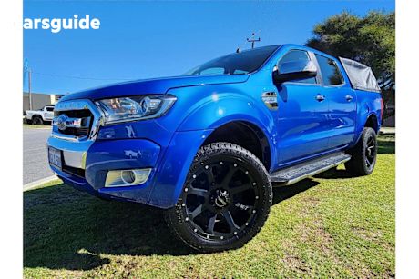 Blue 2018 Ford Ranger Dual Cab Utility Xlt 3.2 (4X4)