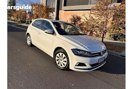 White 2021 Volkswagen Polo Hatchback 70Tsi Trendline