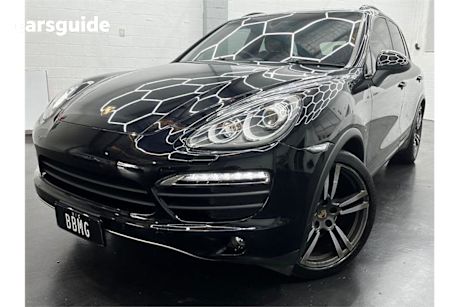 Black 2012 Porsche Cayenne Wagon S