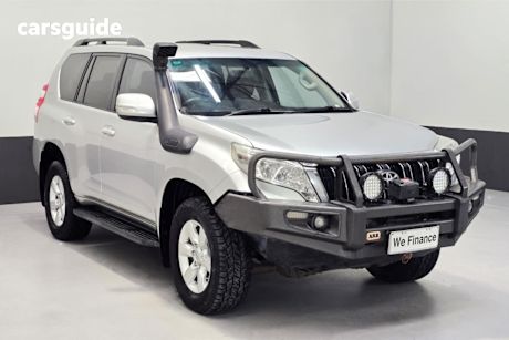 Grey 2014 Toyota Landcruiser Prado Wagon Gxl (4X4)