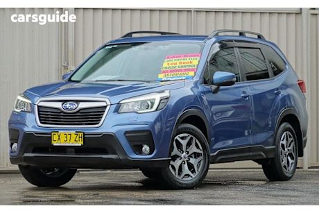 Blue 2020 Subaru Forester Wagon 2.5I-L (Awd)