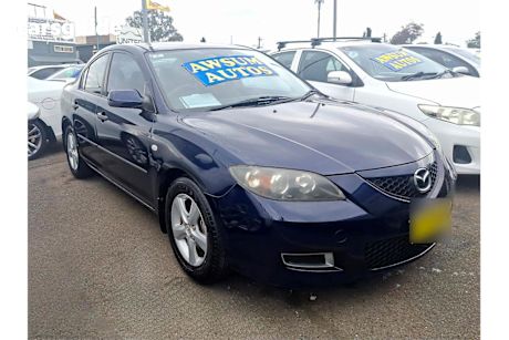 Blue 2008 Mazda Mazda3 Sedan NEO SPORT F