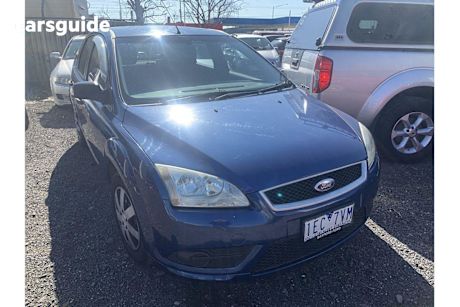 Blue 2008 Ford Focus Sedan CL F