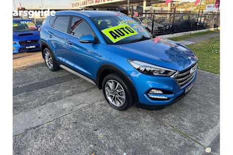 Blue 2017 Hyundai Tucson Wagon Elite (Fwd)