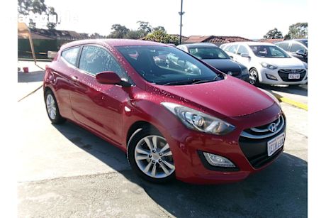 Red 2013 Hyundai I30 Hatchback Se