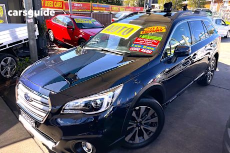 Blue 2015 Subaru Outback Wagon 2.5I Premium