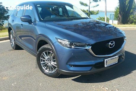 Blue 2017 Mazda CX-5 Wagon Touring (4X4)