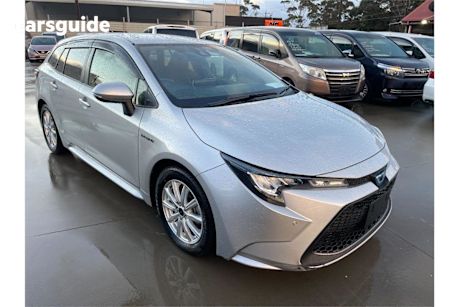 Silver 2020 Toyota Corolla SUV TOURING HYBRID