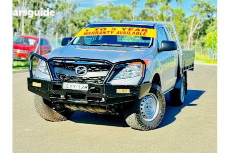 Silver 2015 Mazda BT-50 Freestyle Cab Chassis Xt (4X4)