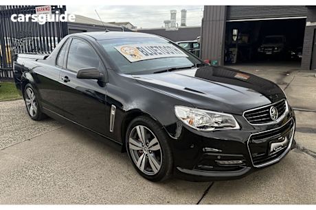 Black 2013 Holden UTE Utility Sv6