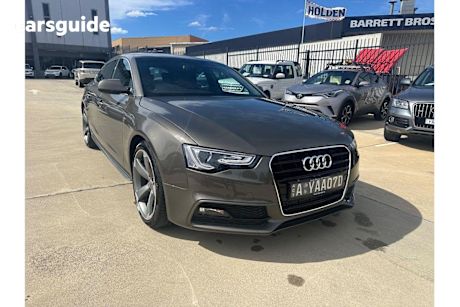 Grey 2013 Audi A5 Hatchback Sportback 1.8 Tfsi