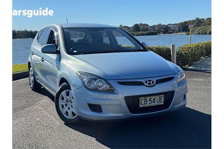 Blue 2011 Hyundai I30 Hatch SX F
