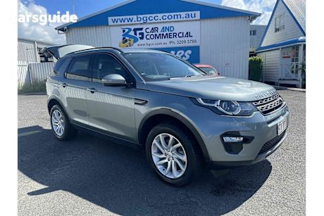 Blue 2015 Land Rover Discovery Sport SUV TD4 SE