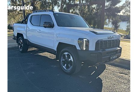 White 2025 Kia Tasman Double Cab Pick Up X-Line (4X4) (Std) Body Fender