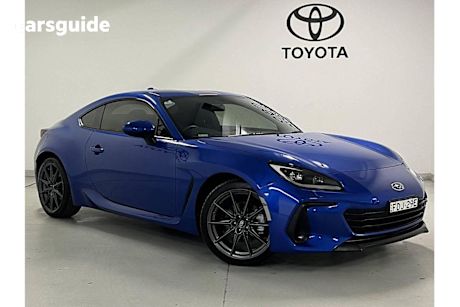 Blue 2023 Subaru BRZ Coupe S
