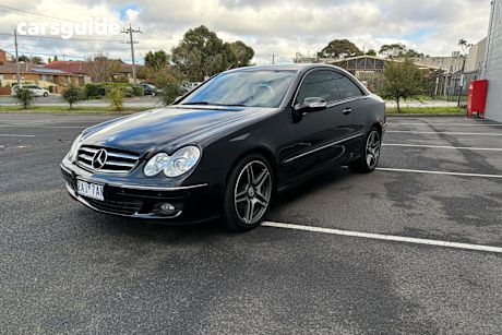 Black 2006 Mercedes-Benz CLK350 Coupe Avantgarde