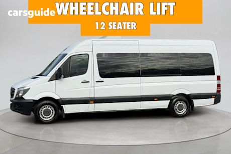 White 2015 Mercedes-Benz Sprinter Commercial