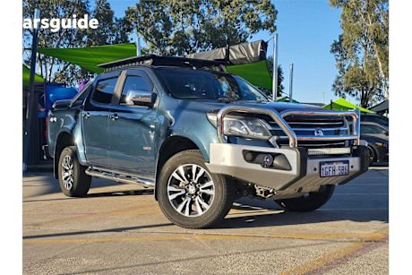Blue 2016 Holden Colorado Crew Cab Pickup Ltz (4X4)