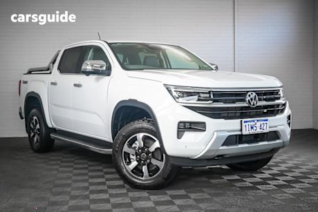 White 2024 Volkswagen Amarok Dual Cab Utility Style Tdi500 4Motion