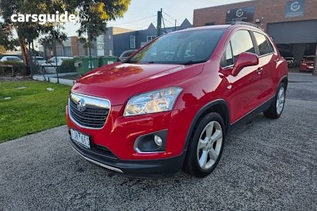 Red 2016 Holden Trax Wagon Ltz
