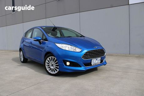 Blue 2015 Ford Fiesta Hatchback Sport