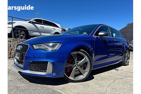 Blue 2016 Audi RS3 Hatch 4WD