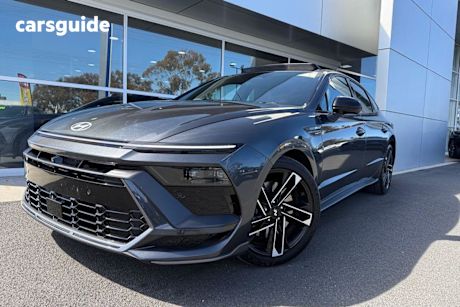 Grey 2023 Hyundai Sonata Sedan N LINE F