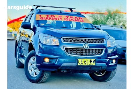 Blue 2015 Holden Colorado 7 Wagon Lt (4X4)