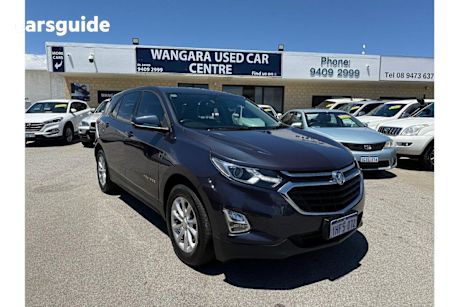 Blue 2018 Holden Equinox Wagon Ls Plus (Fwd) (5Yr)