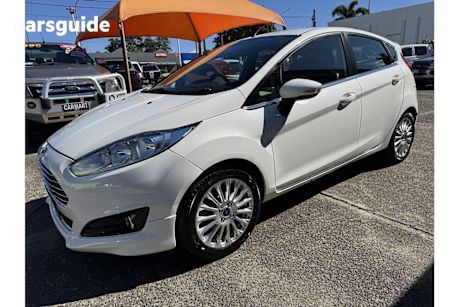 White 2014 Ford Fiesta Hatchback Sport