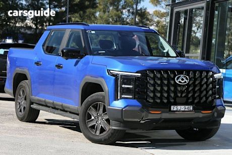 Blue 2025 LDV Terron 9 Double Cab Pick Up Origin