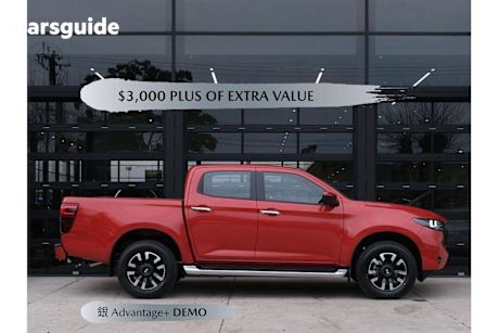 Red 2025 Mazda BT-50 Ute Tray GT 4X4