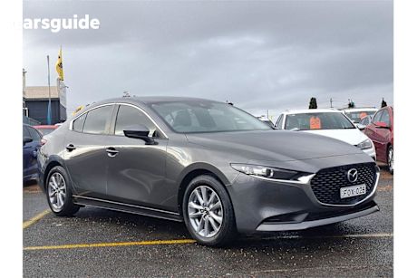Grey 2019 Mazda 3 Sedan G20 Pure