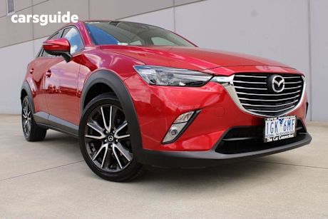 Red 2015 Mazda CX-3 Wagon S Touring (fwd)