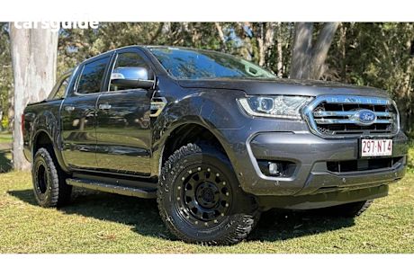 Grey 2020 Ford Ranger Double Cab Chassis Xlt 3.2 (4X4)