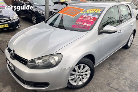 Silver 2012 Volkswagen Golf Hatchback 90 Tsi Trendline