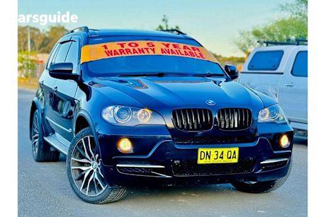 Black 2008 BMW X5 Wagon 4.8I