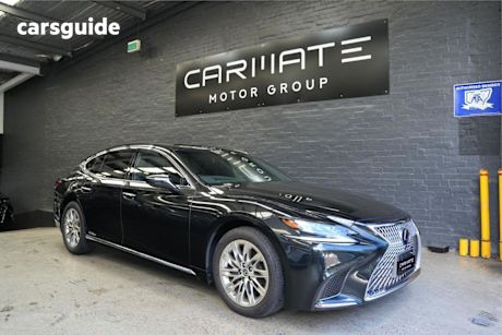 Black 2017 Lexus LS Sedan