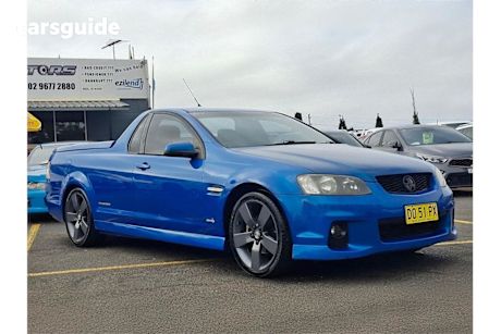 Blue 2011 Holden UTE Ute Tray SV6 THUNDER R