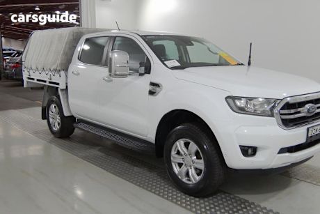 White 2018 Ford Ranger Double Cab Pick Up Xlt 3.2 (4X4)