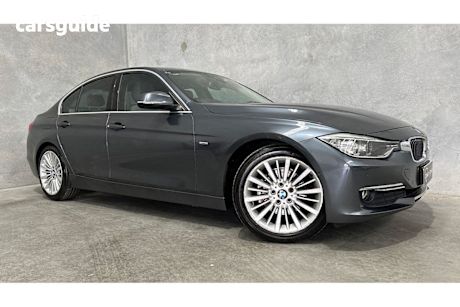 Grey 2015 BMW 320D Sedan Luxury Line