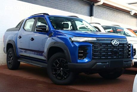 Blue 2025 LDV T60 Ute Tray MAX PLUS 4X4