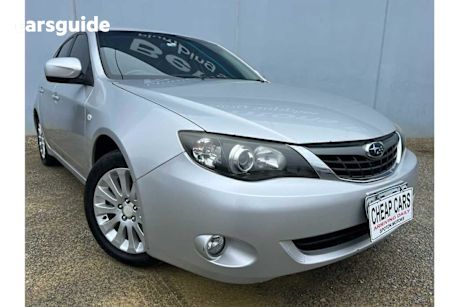 Silver 2008 Subaru Impreza Hatchback Rx (Awd)
