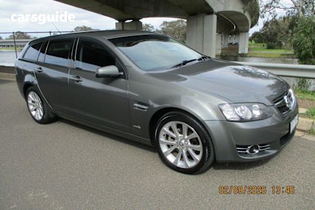 Grey 2011 Holden Commodore Sportswagon Equipe