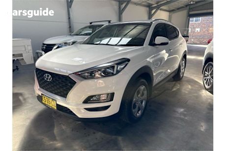 White 2018 Hyundai Tucson Wagon Go Crdi (Awd)
