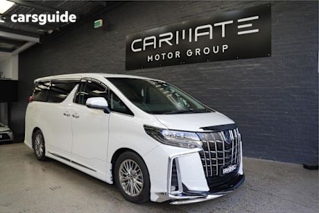 White 2022 Toyota Alphard OtherCar