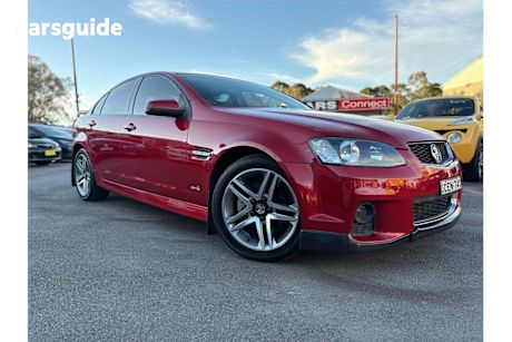 Red 2011 Holden Commodore Sedan Sv6