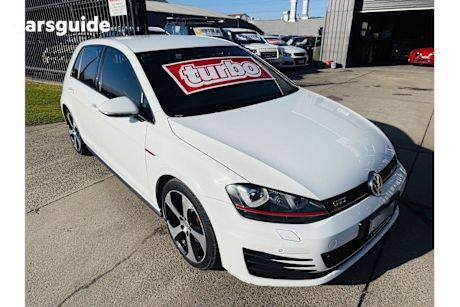 White 2017 Volkswagen Golf Hatchback Gti