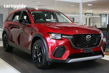 Red 2024 Mazda CX-70 Wagon G50E GT