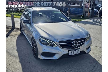 Silver 2015 Mercedes-Benz E250 Sedan CDI Night Edition
